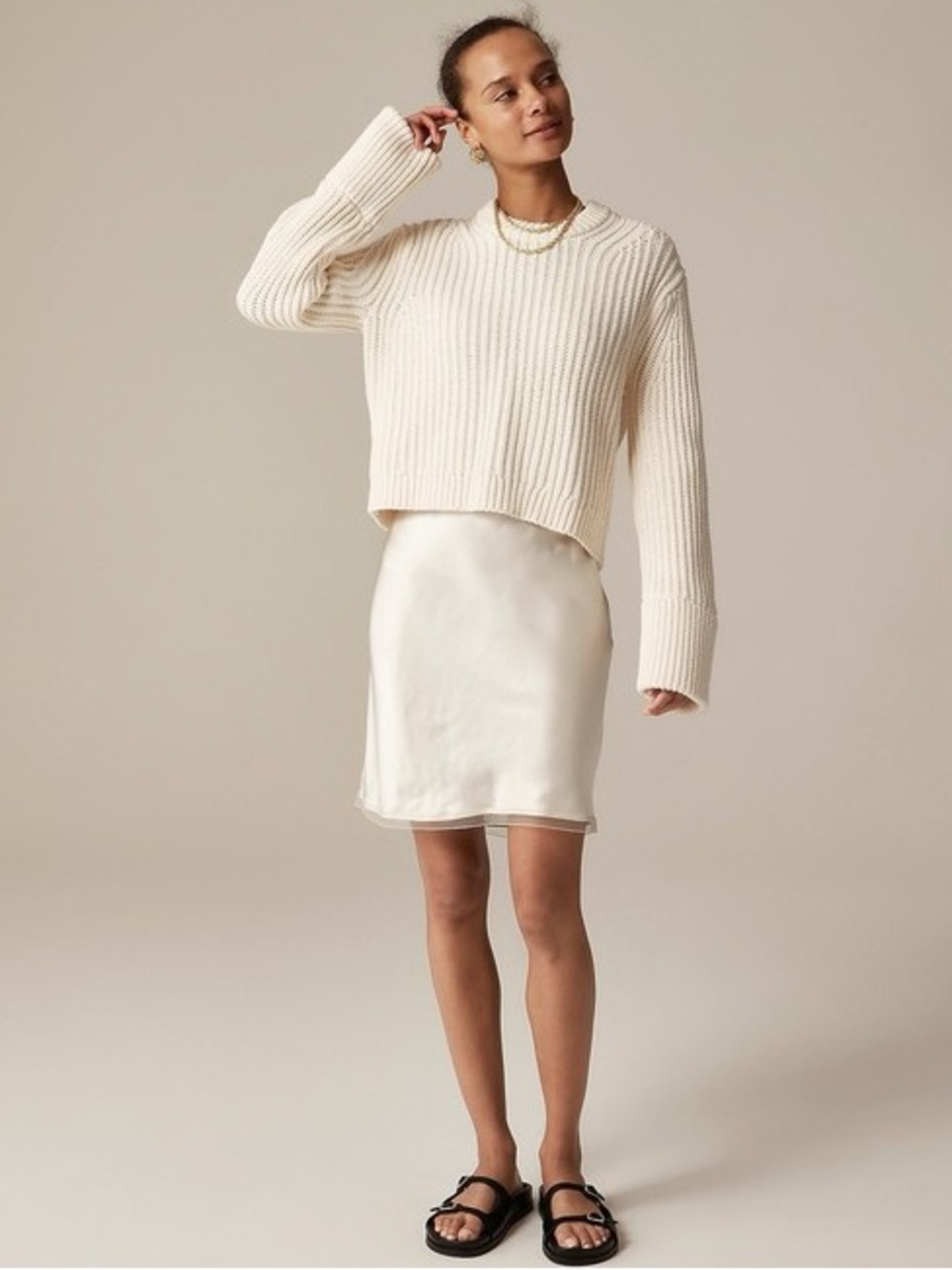 J Crew Heritage Fisherman Knit Sweater 2X NWT